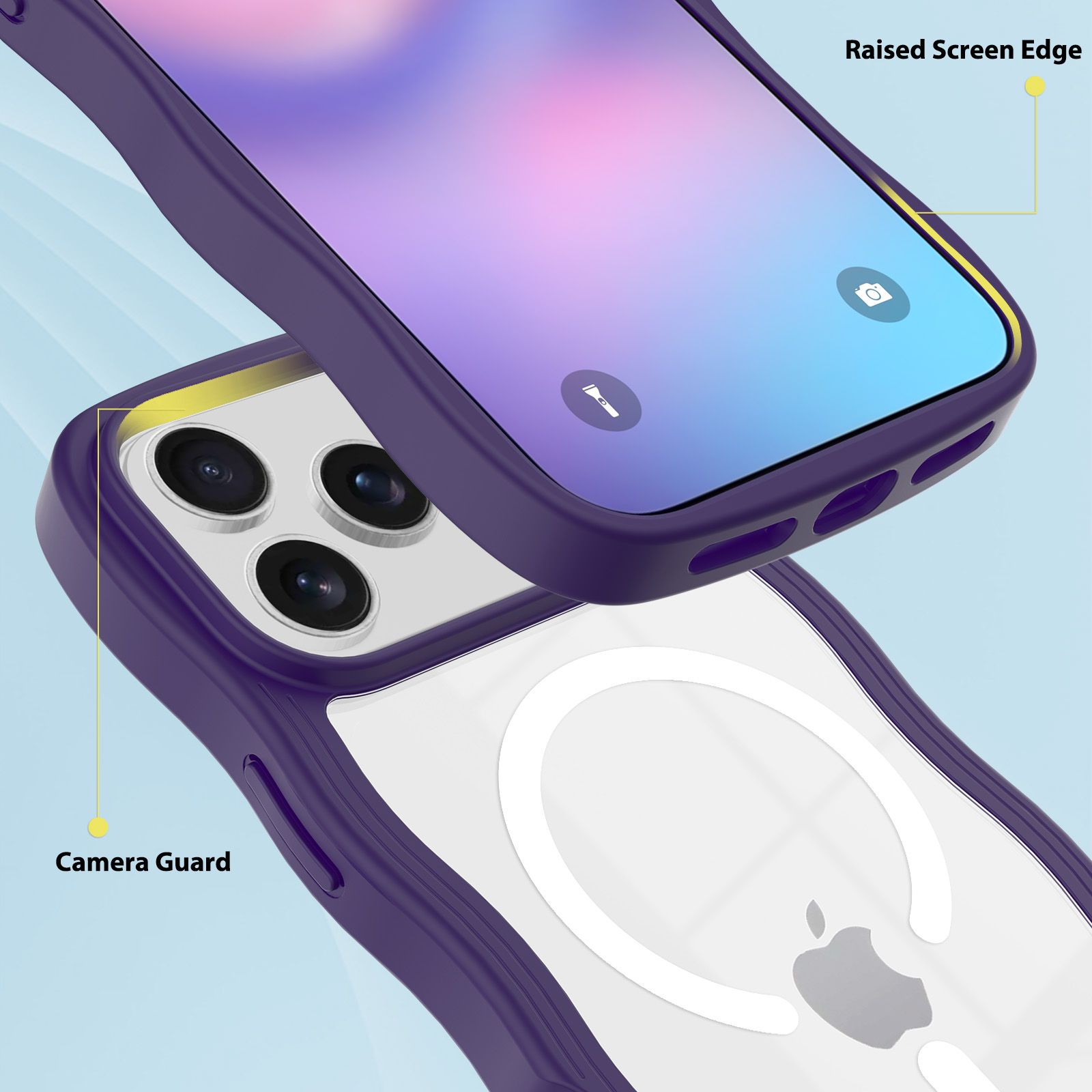Ripple Clear Magsafe Case — 106