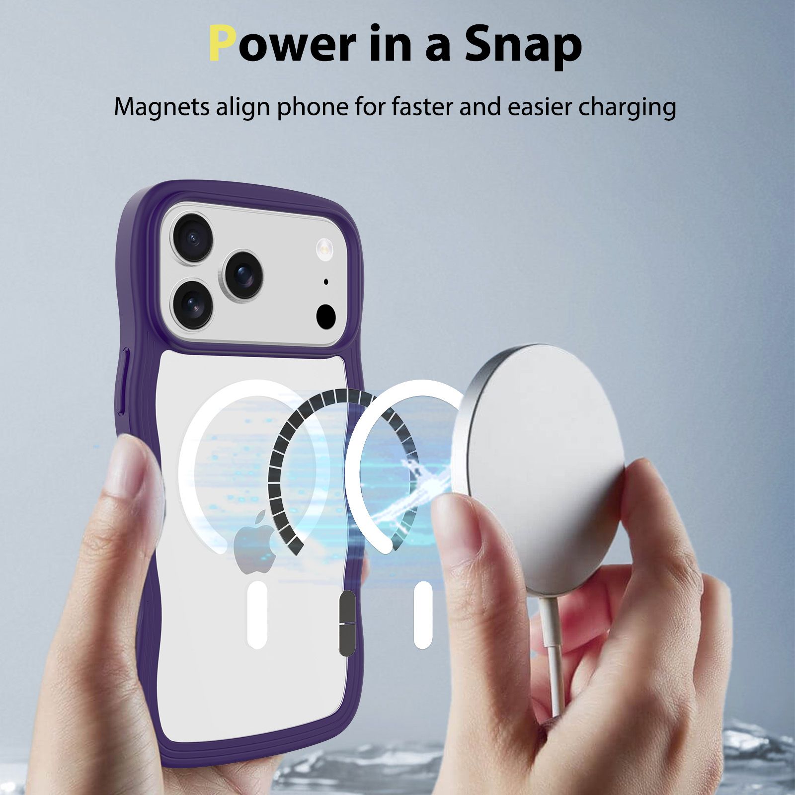 Ripple Clear Magsafe Case — 109