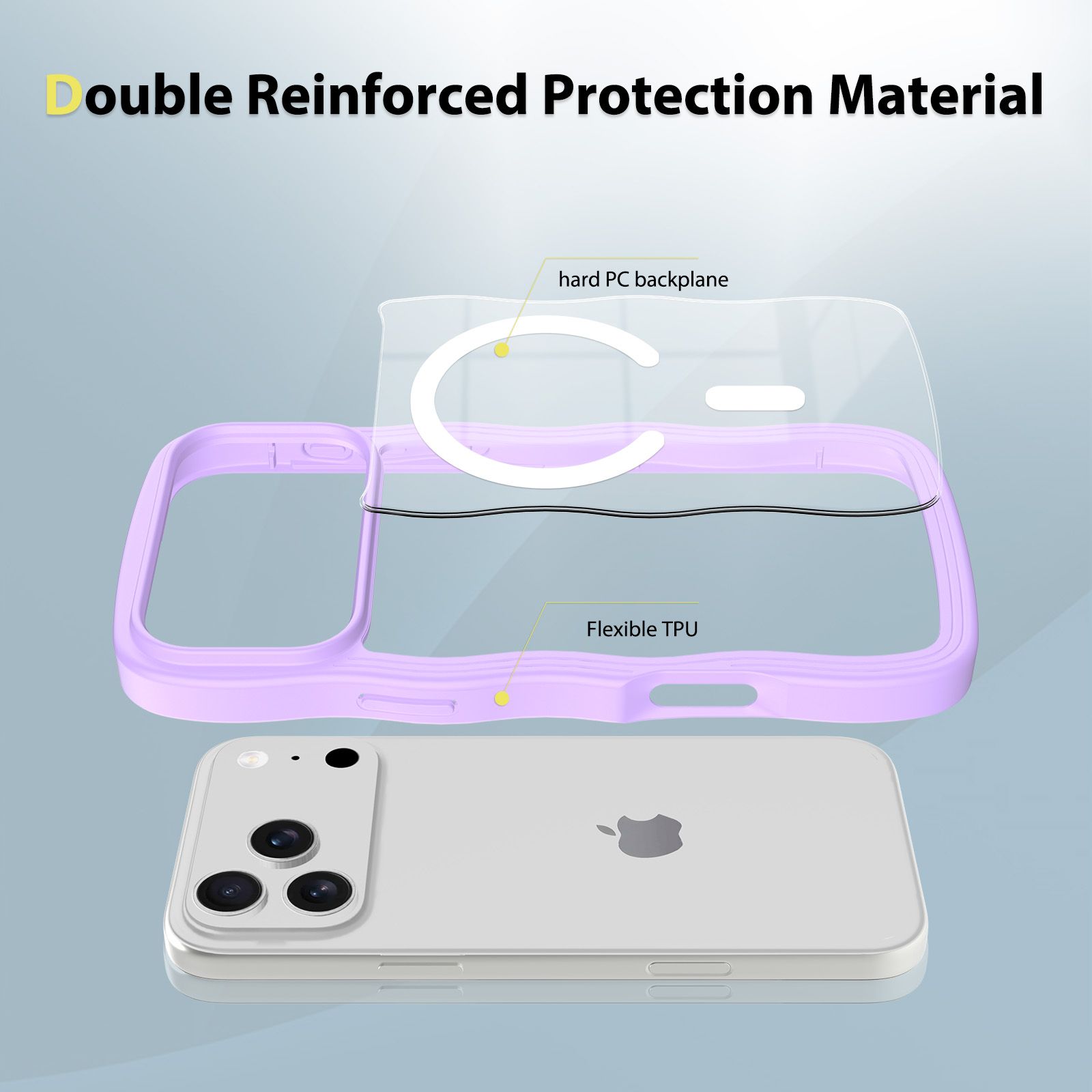 Ripple Clear Magsafe Case — 113