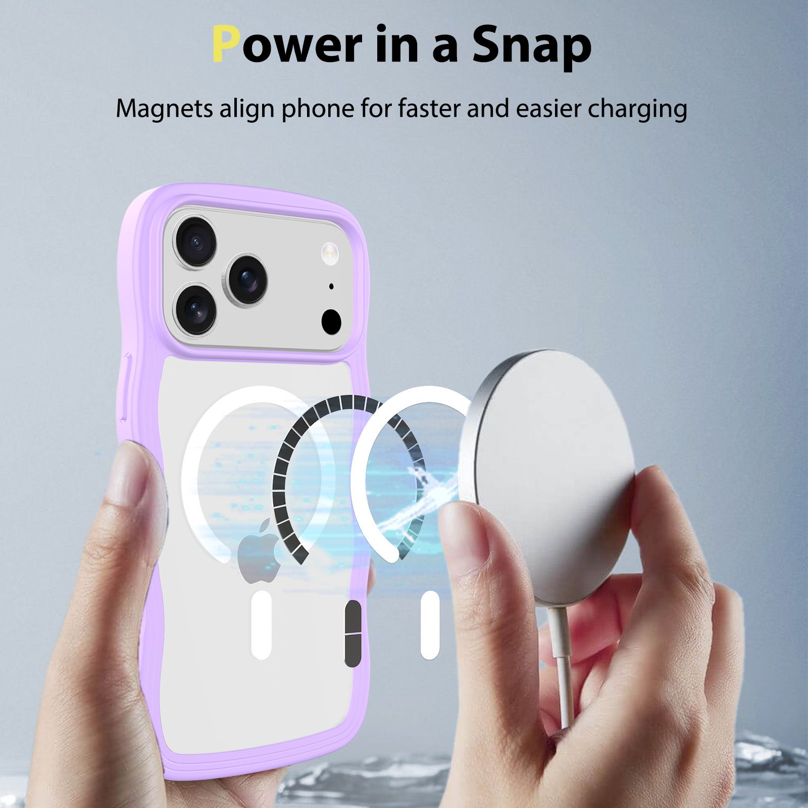 Ripple Clear Magsafe Case — 115