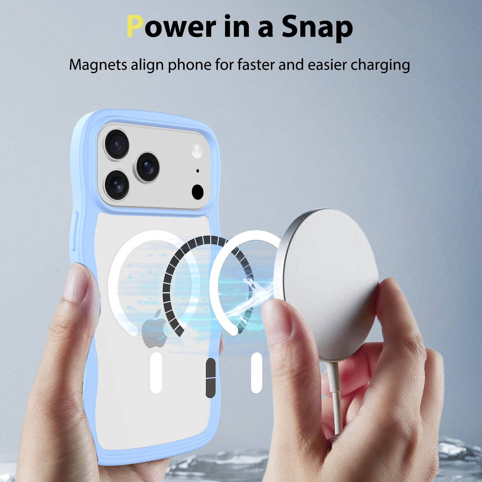 Ripple Clear Magsafe Case — 121