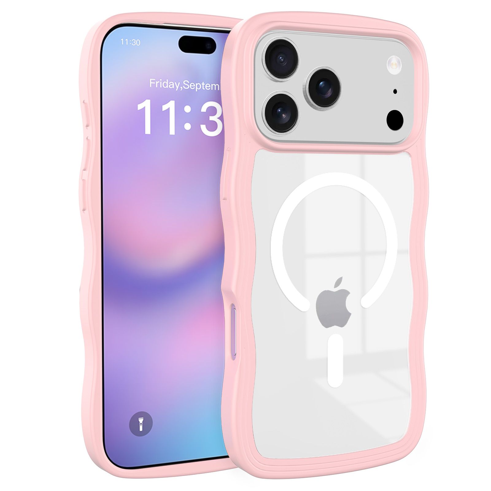 Ripple Clear Magsafe Case — 123