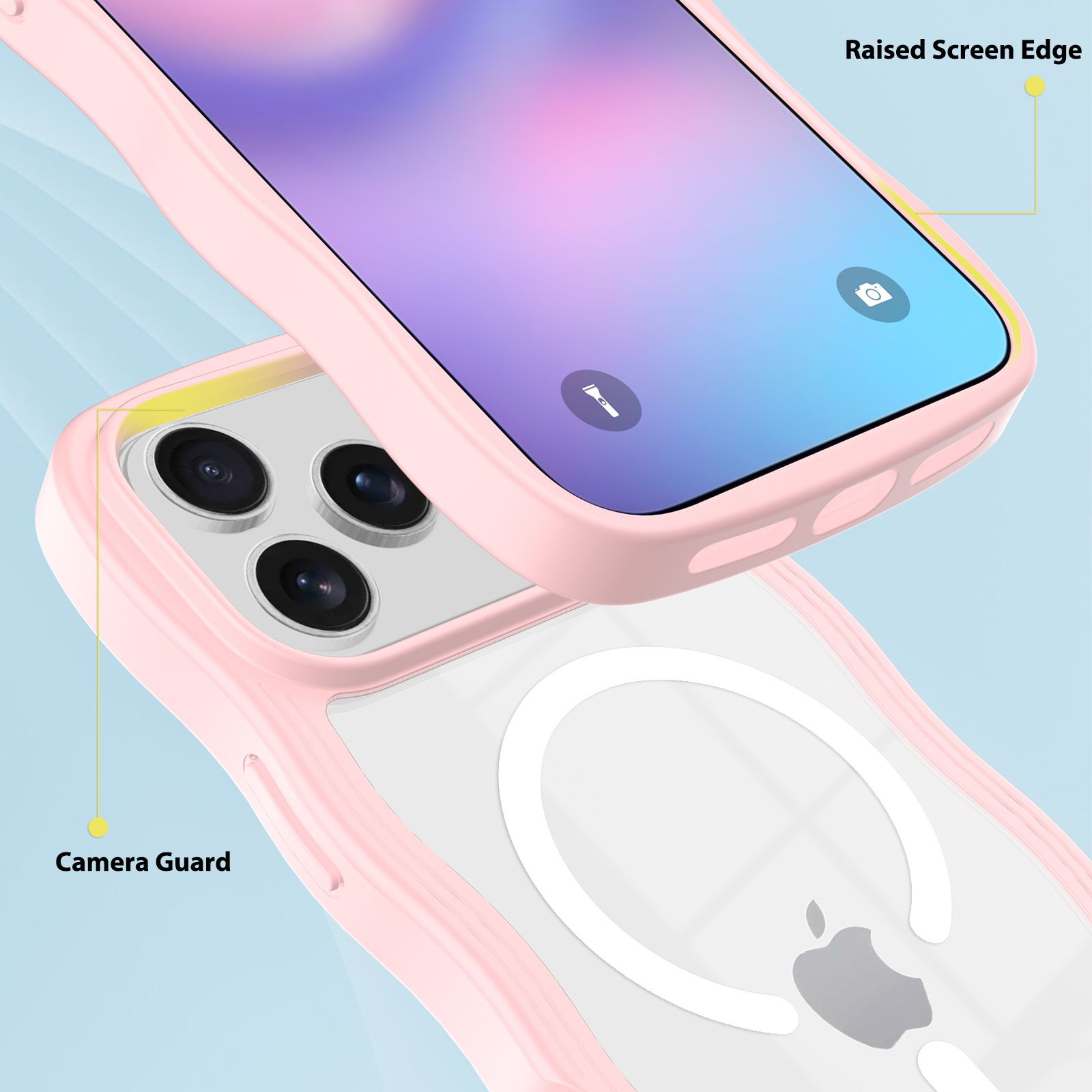 Ripple Clear Magsafe Case — 124