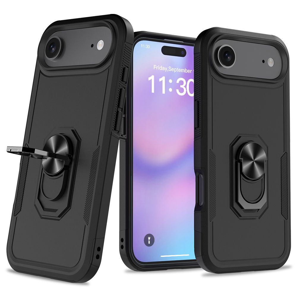 Apex Grip Dual Layer Rugged Case with Ring Kickstand — 45