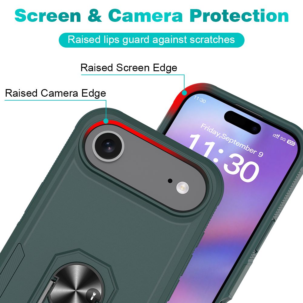 Apex Grip Dual Layer Rugged Case with Ring Kickstand — 74