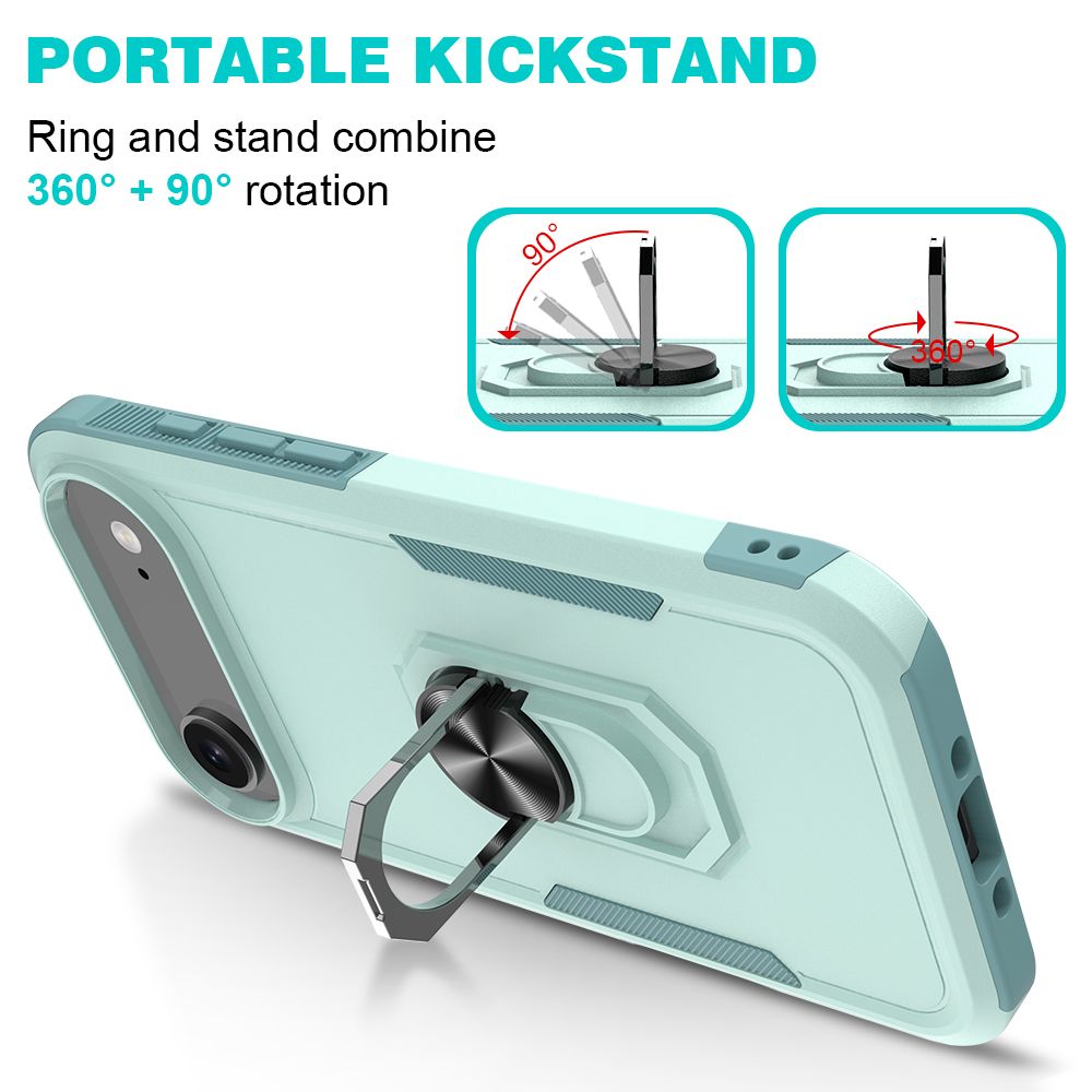 Apex Grip Dual Layer Rugged Case with Ring Kickstand — 78