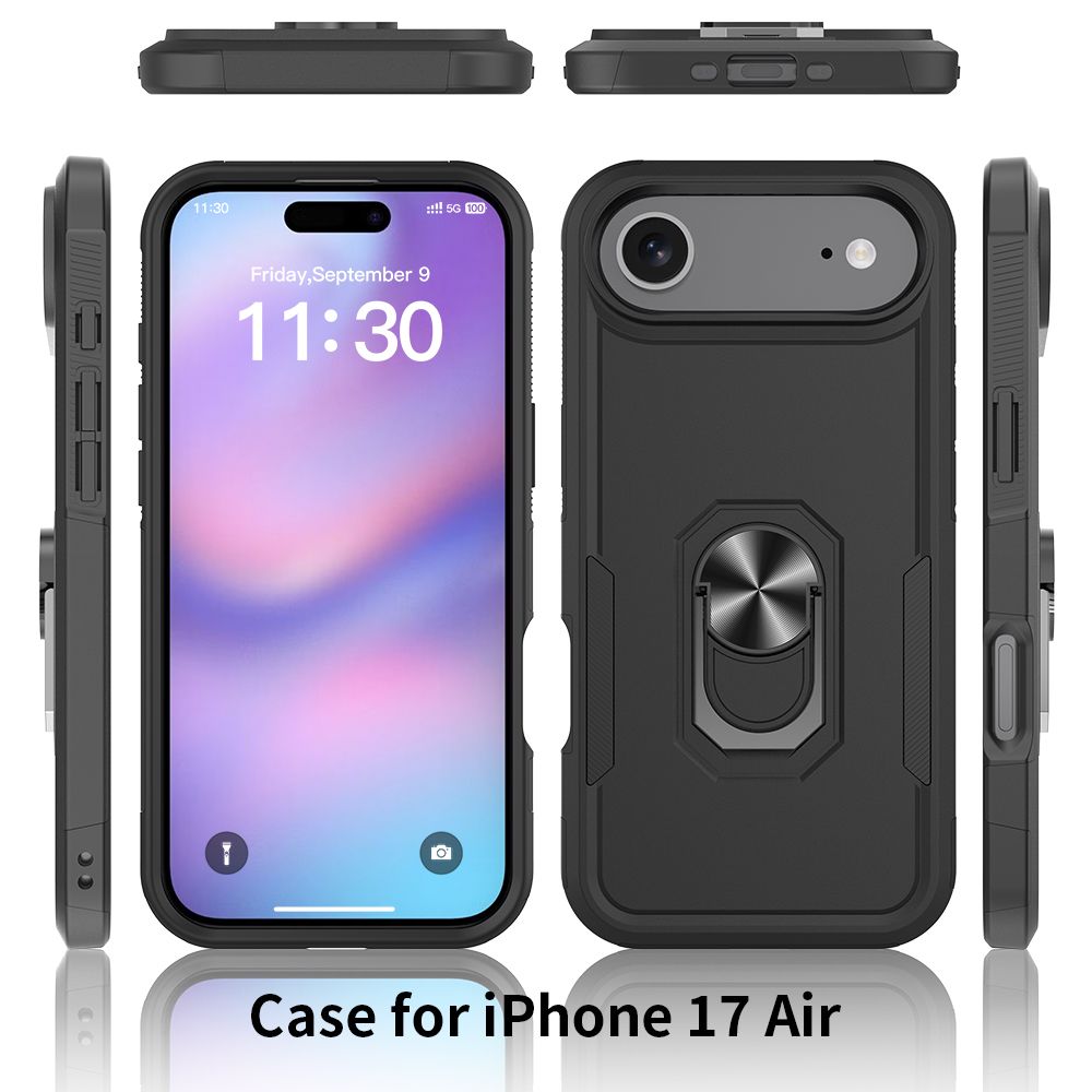 Apex Grip Dual Layer Rugged Case with Ring Kickstand — 50