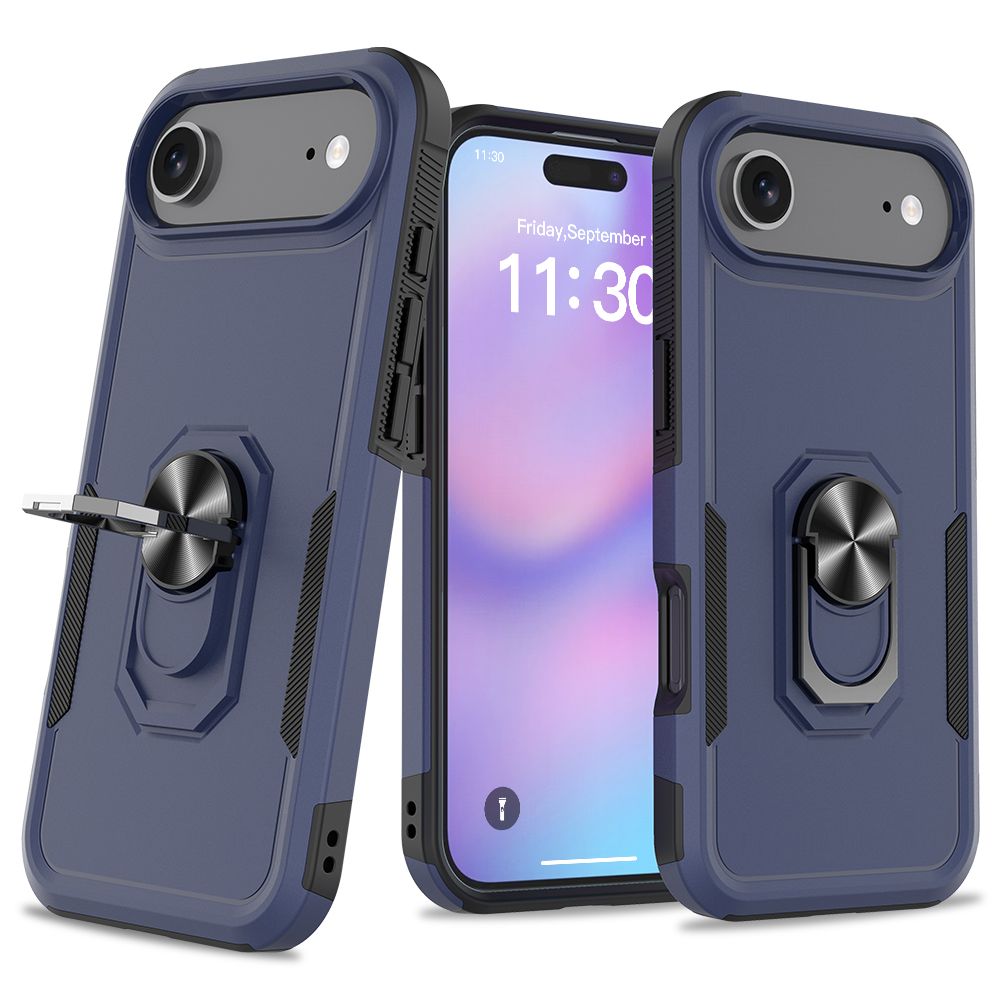 Apex Grip Dual Layer Rugged Case with Ring Kickstand — 56