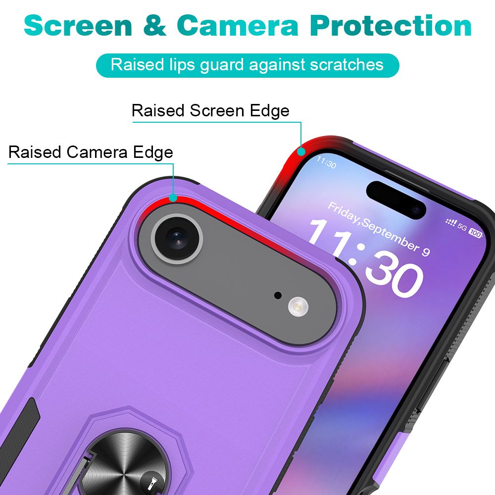 Apex Grip Dual Layer Rugged Case with Ring Kickstand — 59