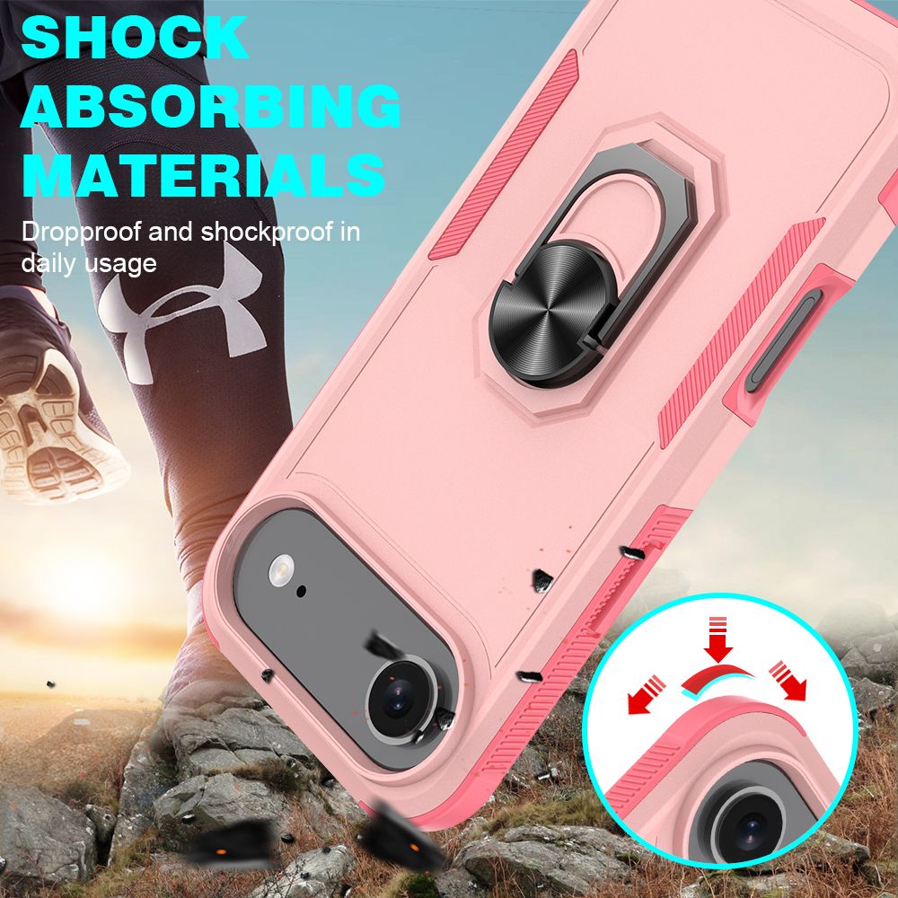 Apex Grip Dual Layer Rugged Case with Ring Kickstand — 85