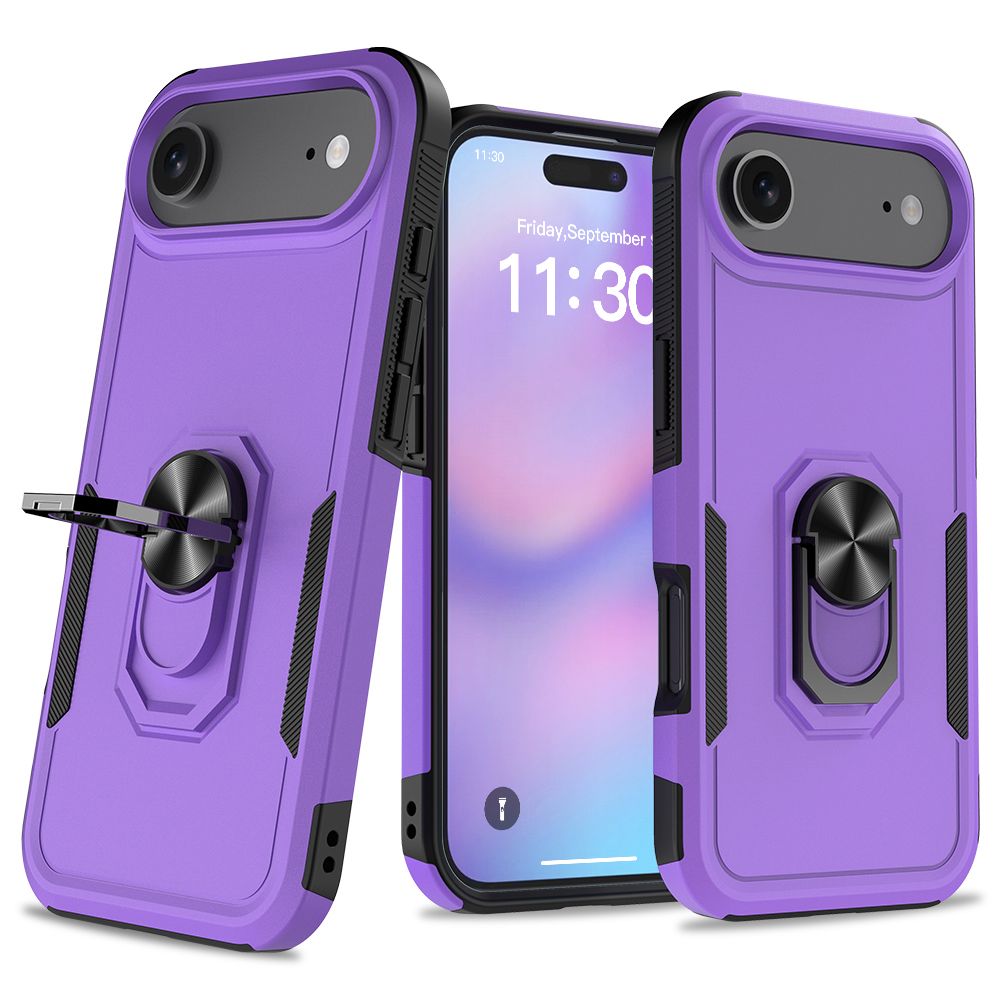 Apex Grip Dual Layer Rugged Case with Ring Kickstand — 61