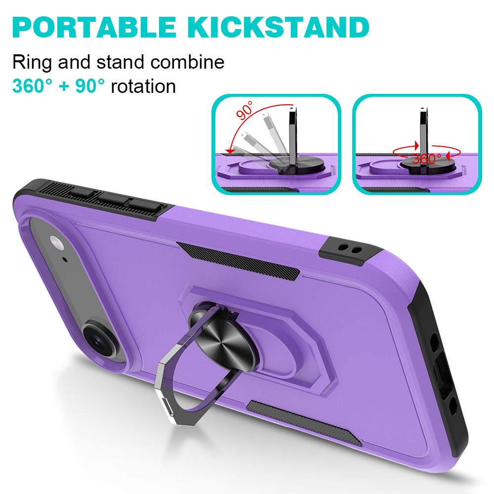 Apex Grip Dual Layer Rugged Case with Ring Kickstand — 63