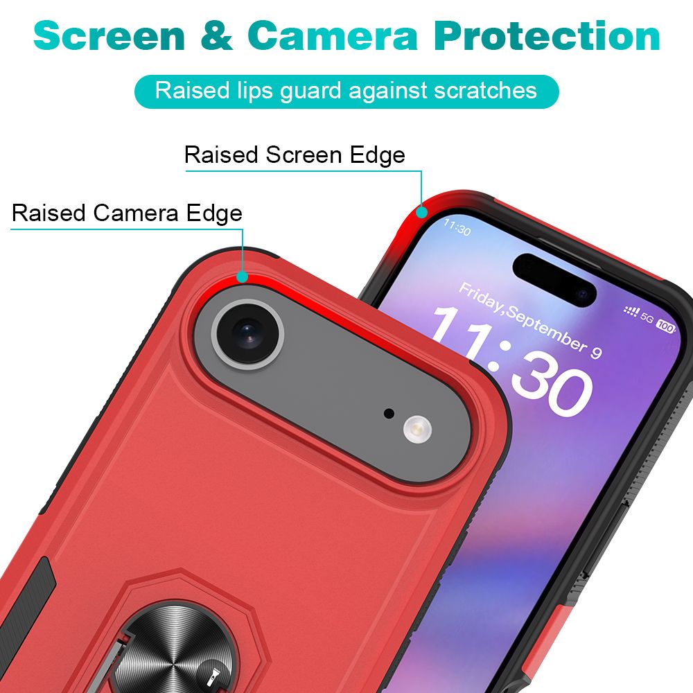 Apex Grip Dual Layer Rugged Case with Ring Kickstand — 69