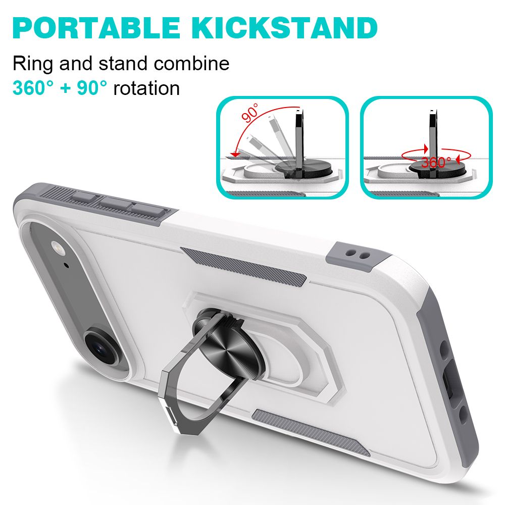 Apex Grip Dual Layer Rugged Case with Ring Kickstand — 53