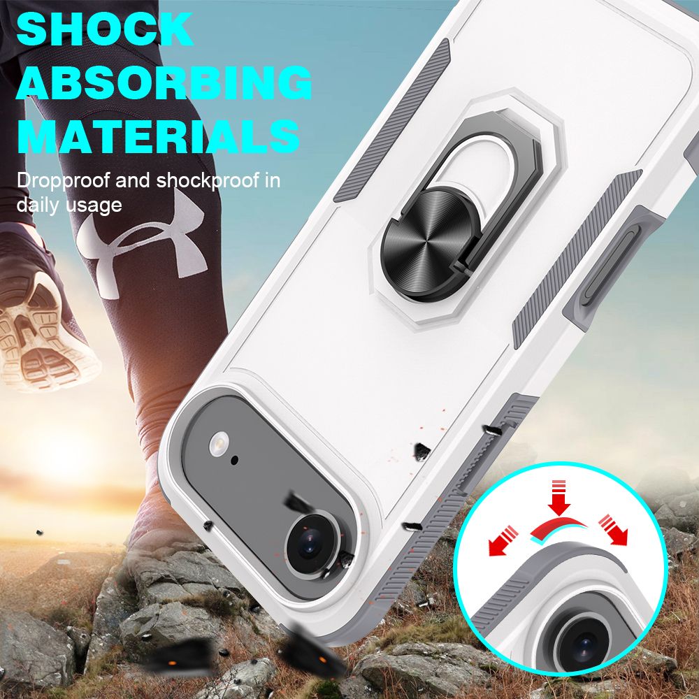 Apex Grip Dual Layer Rugged Case with Ring Kickstand — 55