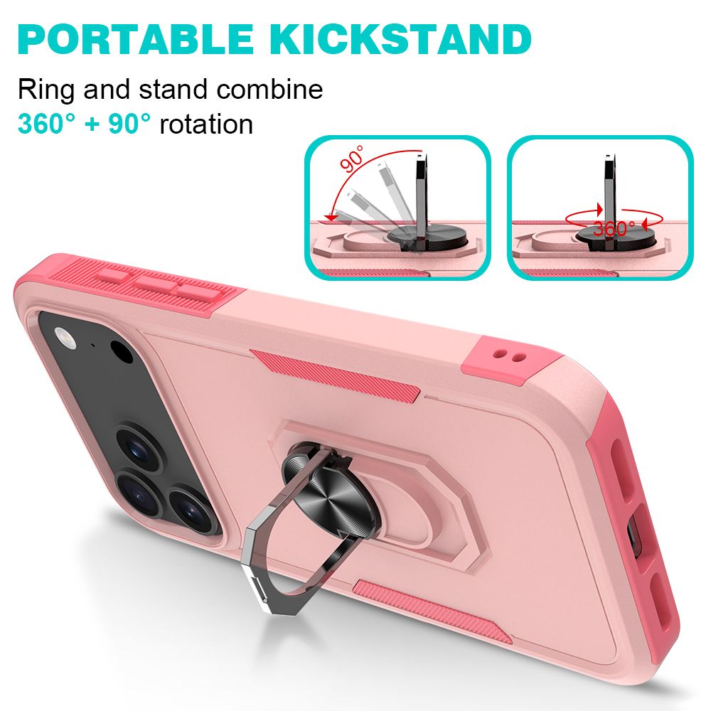 Apex Grip Dual Layer Rugged Case with Ring Kickstand — 165