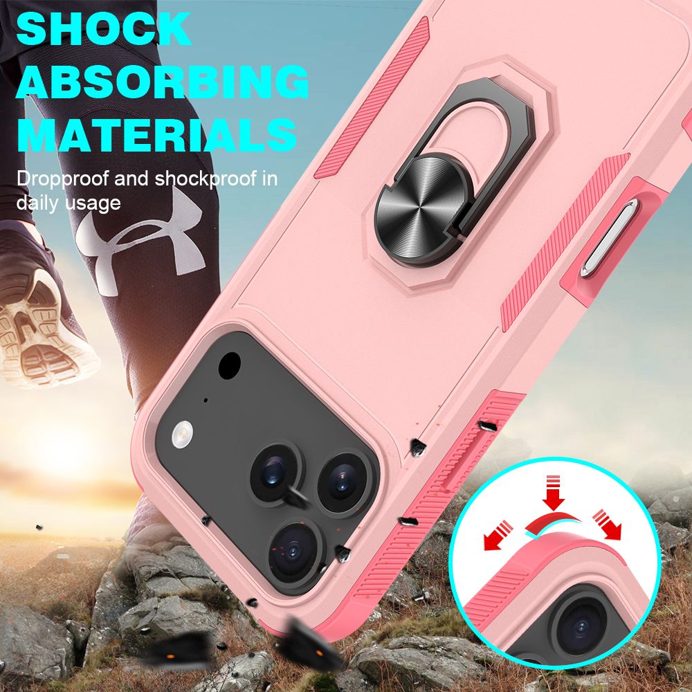Apex Grip Dual Layer Rugged Case with Ring Kickstand — 167