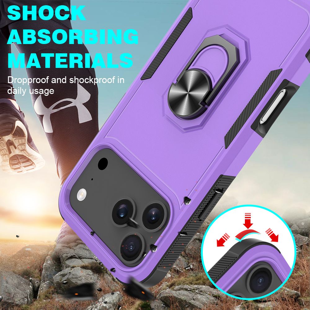 Apex Grip Dual Layer Rugged Case with Ring Kickstand — 147