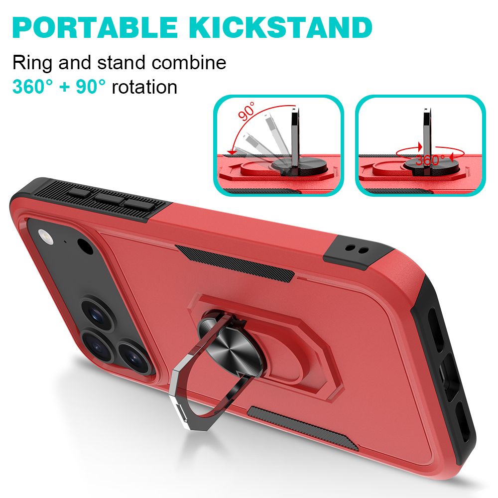 Apex Grip Dual Layer Rugged Case with Ring Kickstand — 150