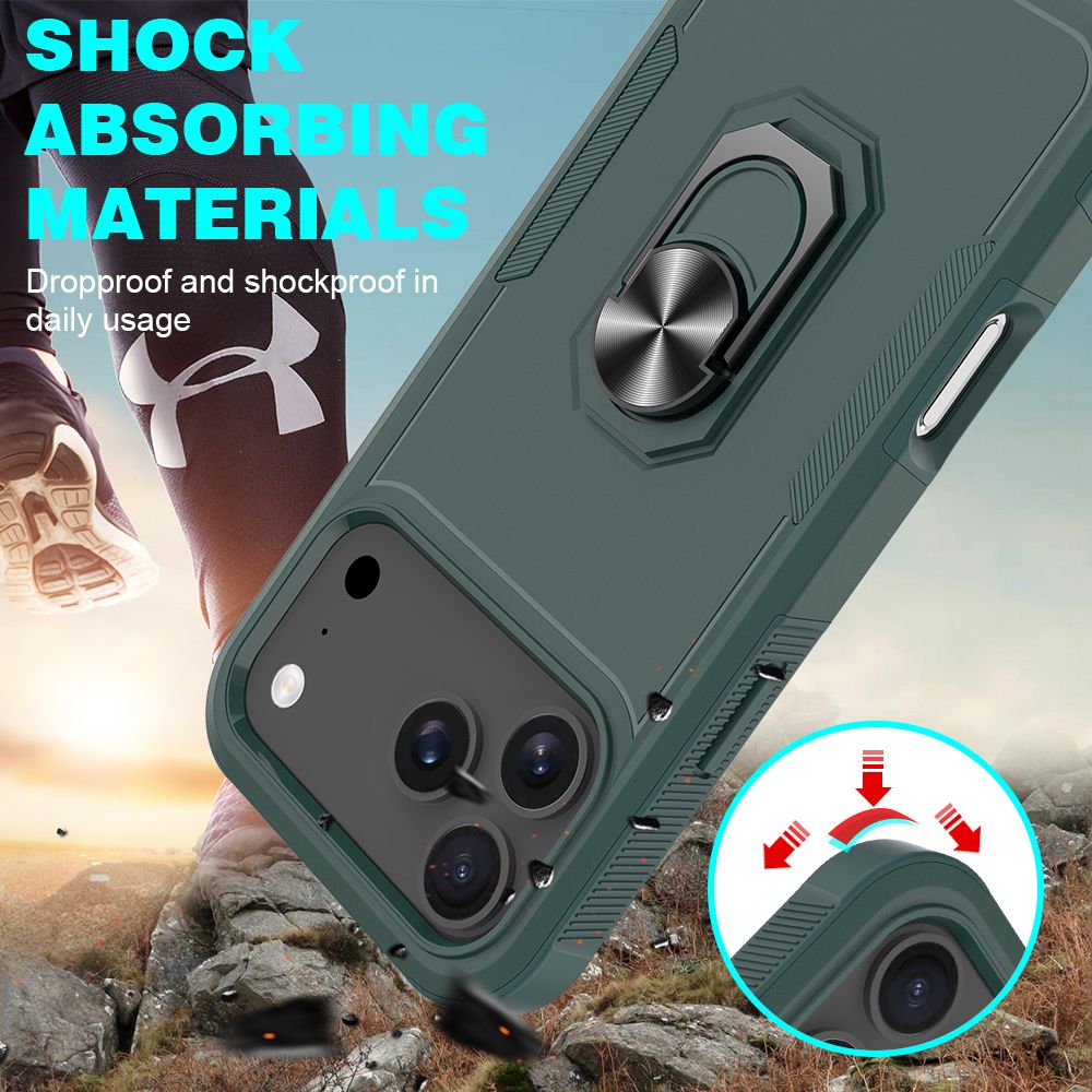 Apex Grip Dual Layer Rugged Case with Ring Kickstand — 199