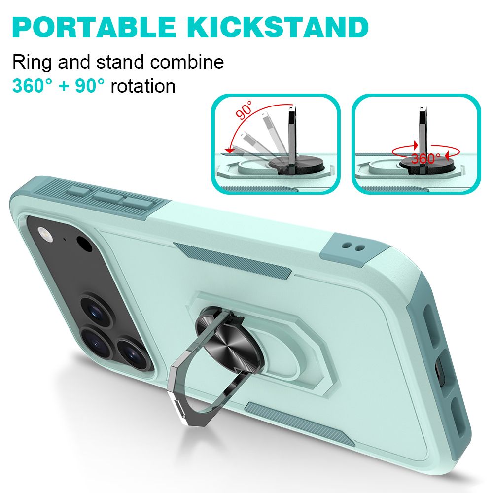 Apex Grip Dual Layer Rugged Case with Ring Kickstand — 202