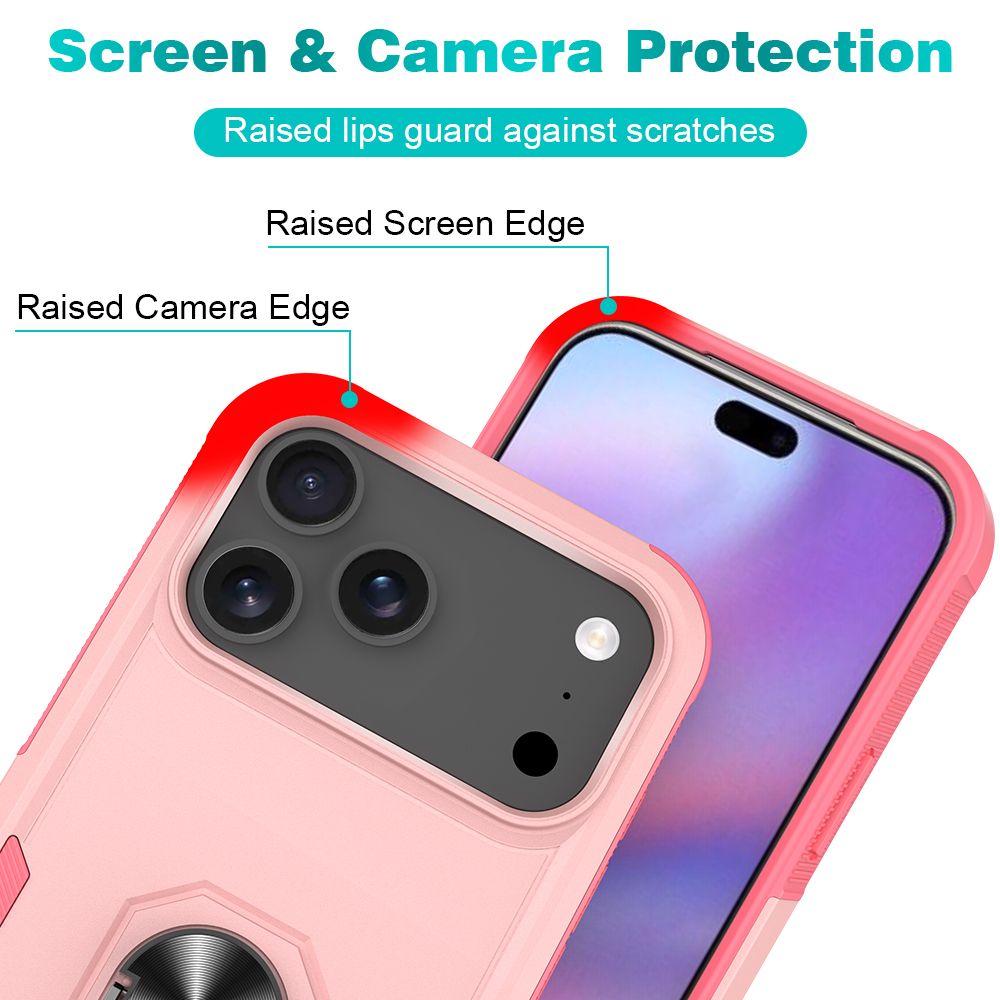 Apex Grip Dual Layer Rugged Case with Ring Kickstand — 208