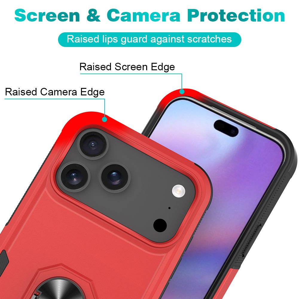 Apex Grip Dual Layer Rugged Case with Ring Kickstand — 193