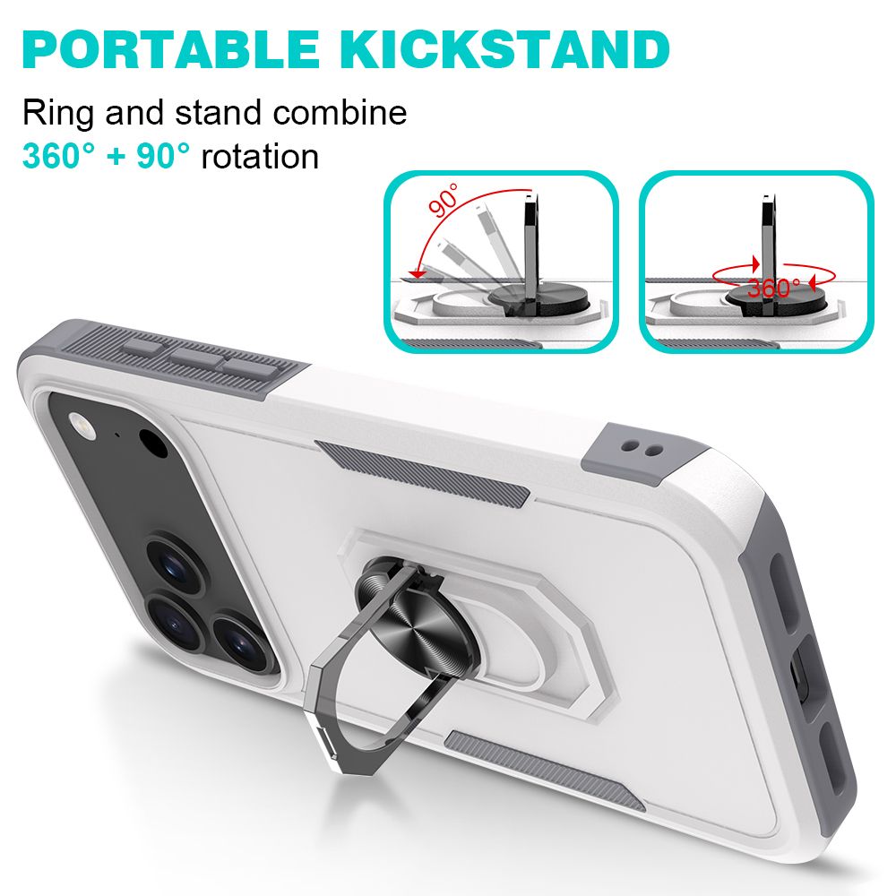 Apex Grip Dual Layer Rugged Case with Ring Kickstand — 177
