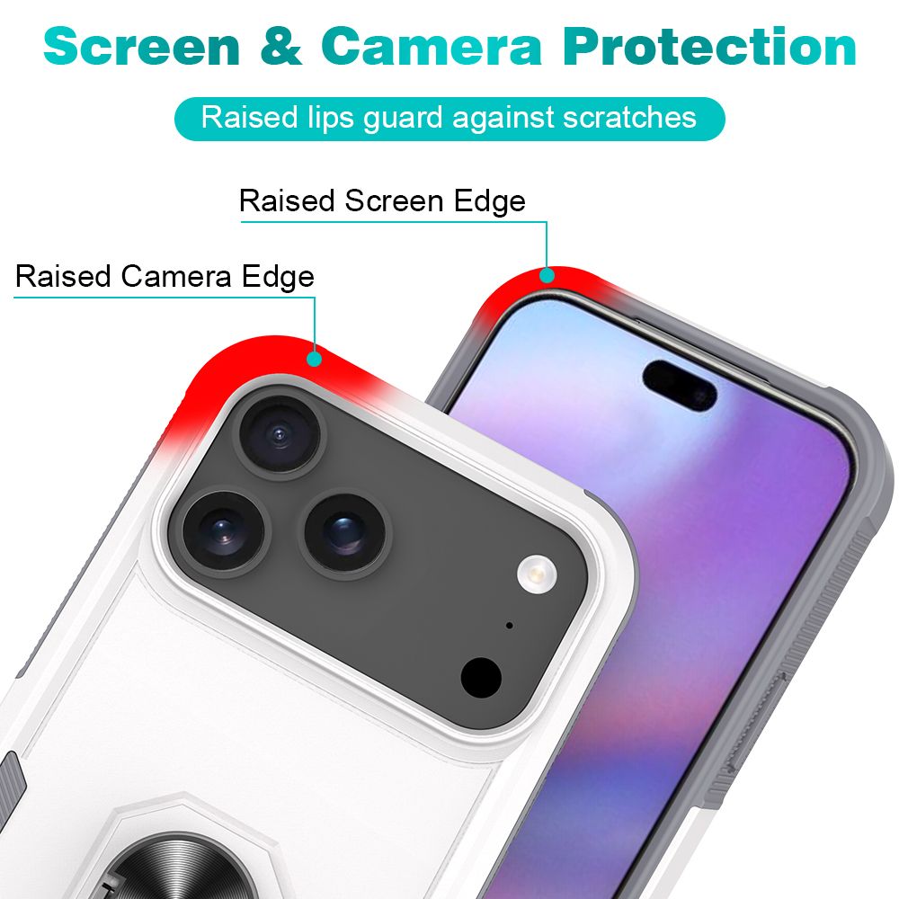Apex Grip Dual Layer Rugged Case with Ring Kickstand — 178