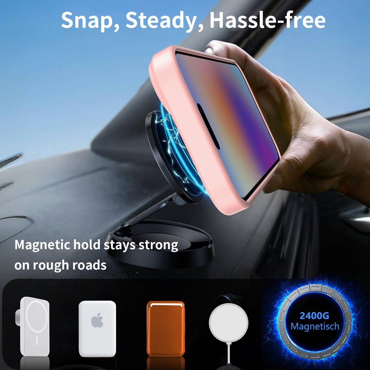 Tilt 45° Frosted Magnetic Stand Case — 25