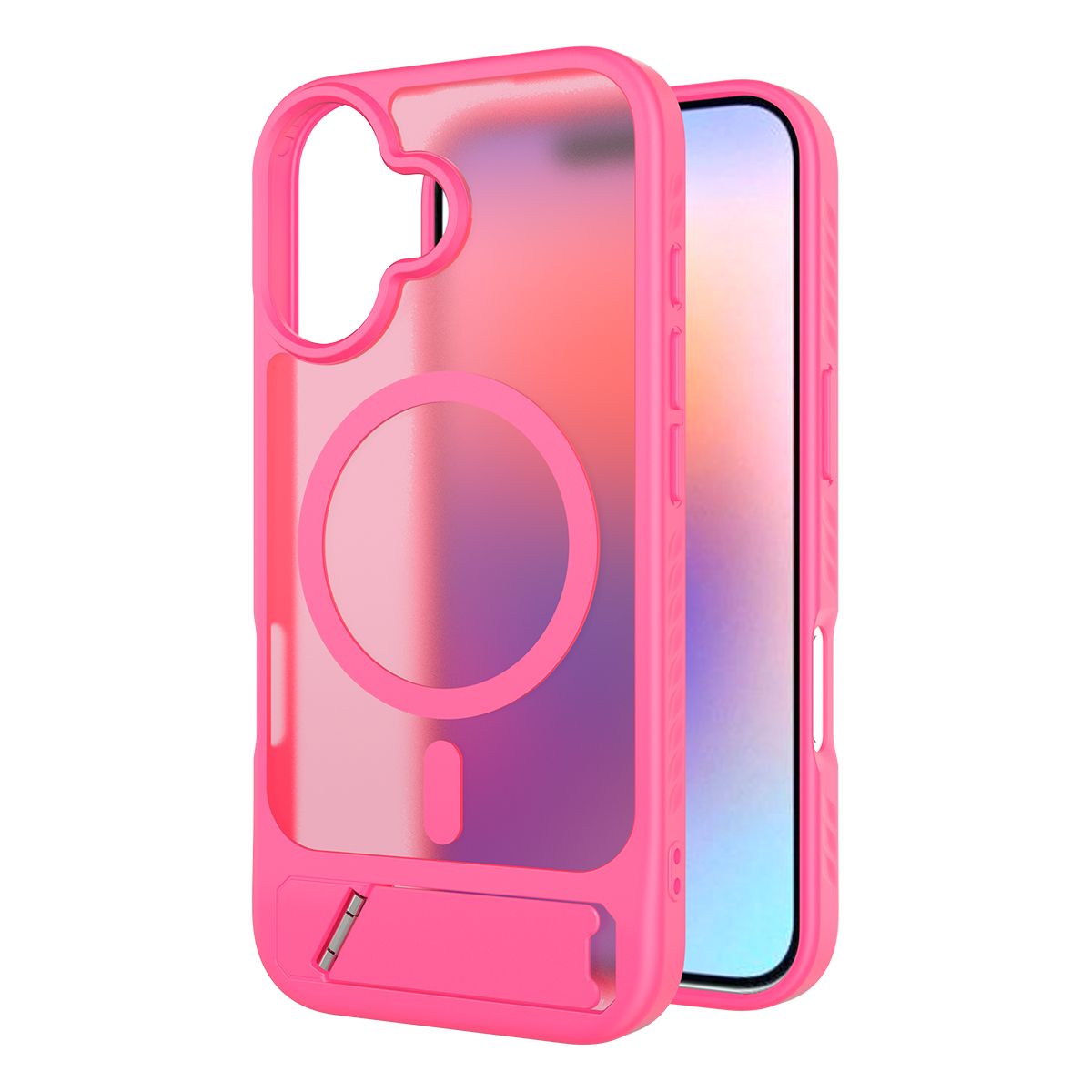 Tilt 45° Frosted Magnetic Stand Case