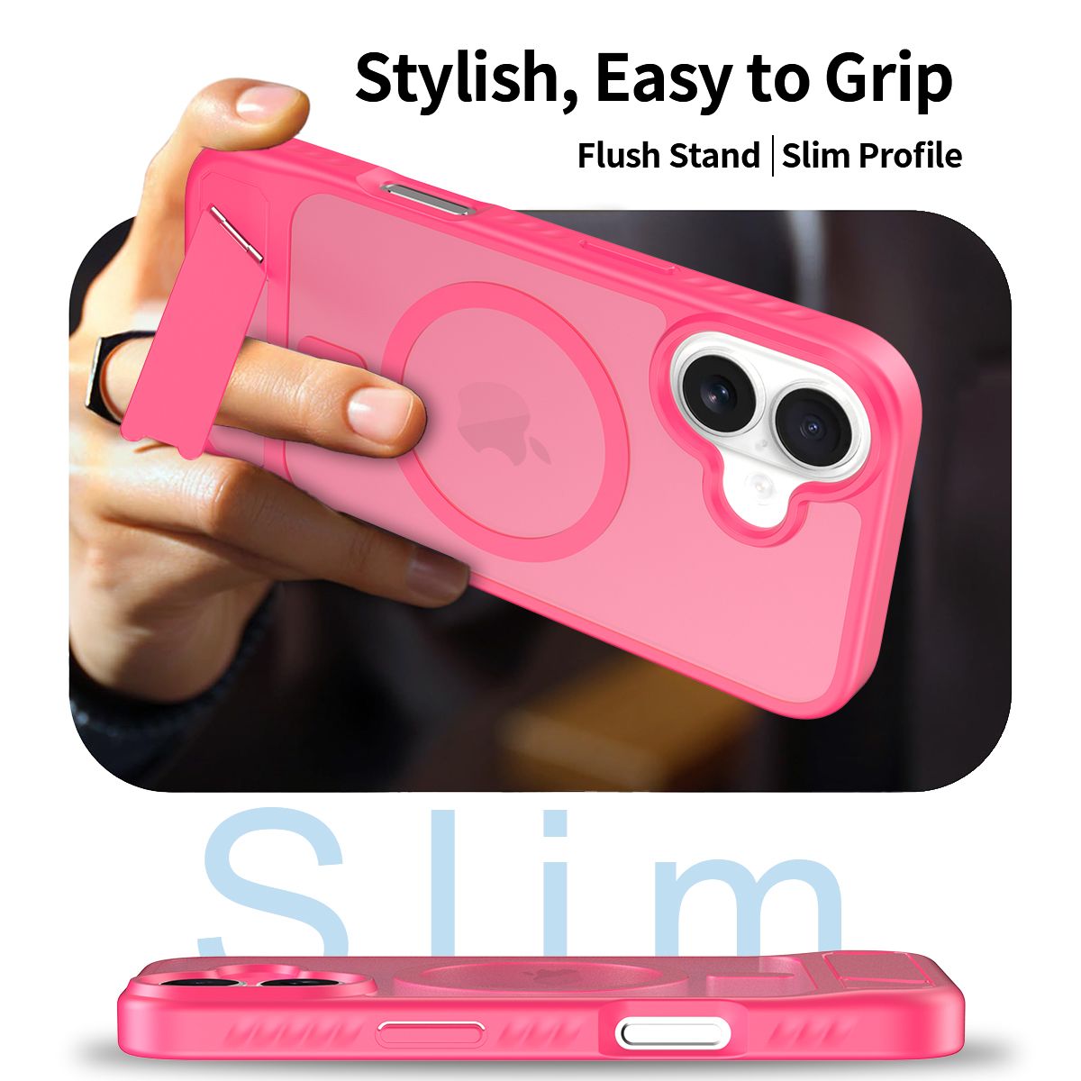 Tilt 45° Frosted Magnetic Stand Case — 29