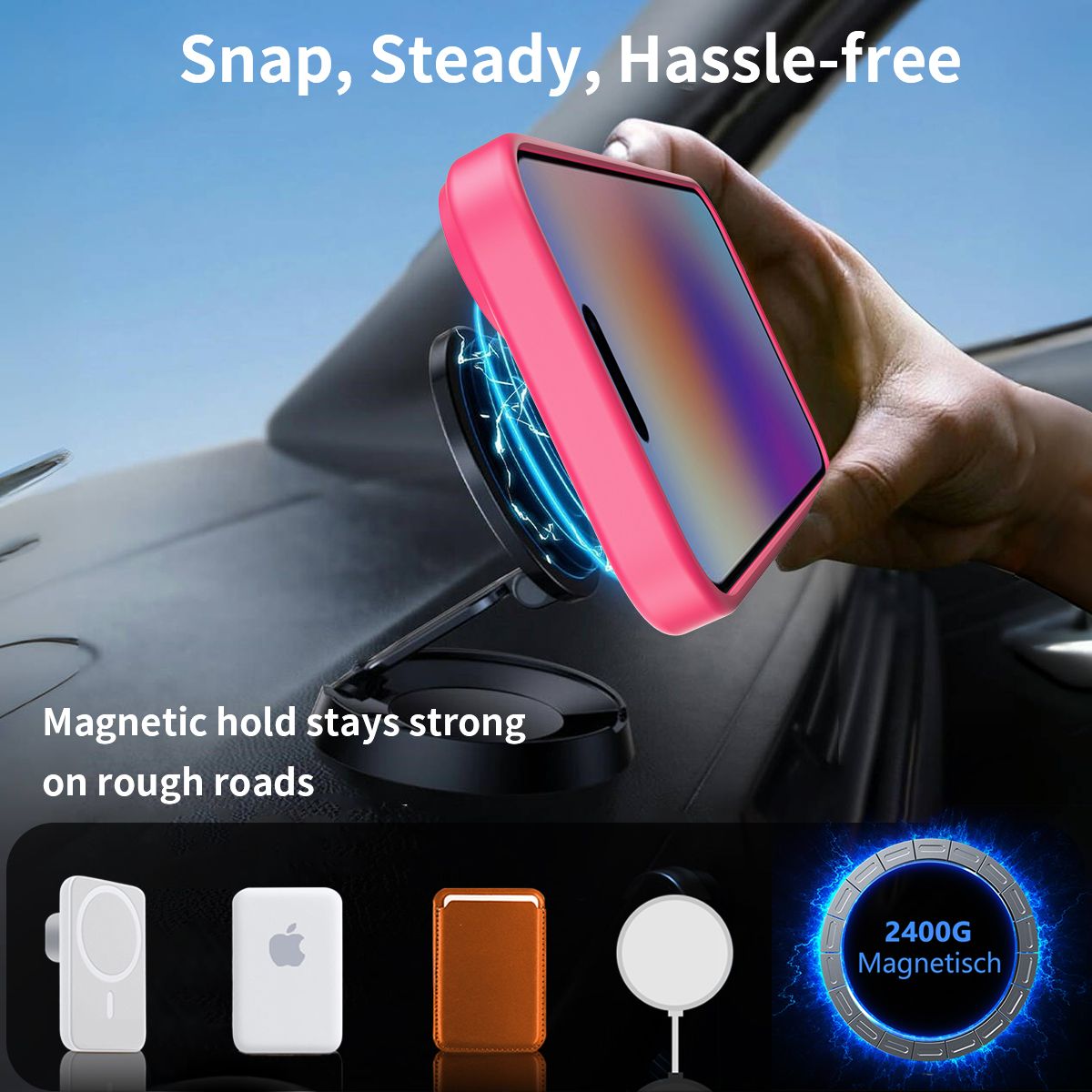 Tilt 45° Frosted Magnetic Stand Case — 32