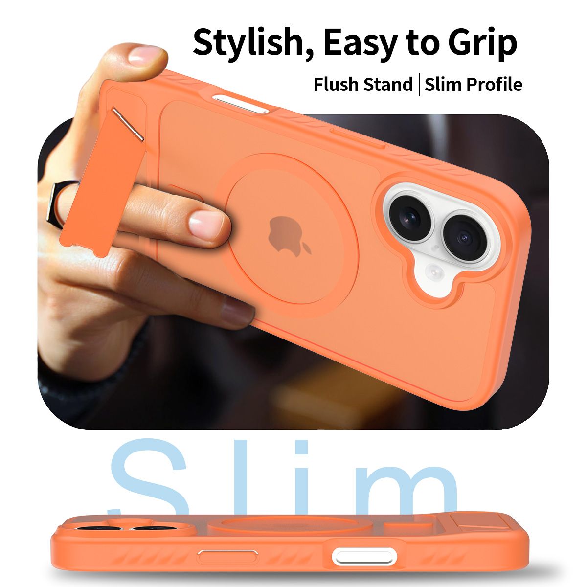 Tilt 45° Frosted Magnetic Stand Case — 43