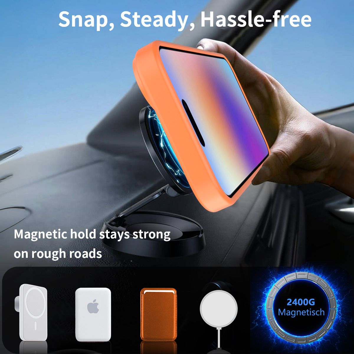Tilt 45° Frosted Magnetic Stand Case — 46