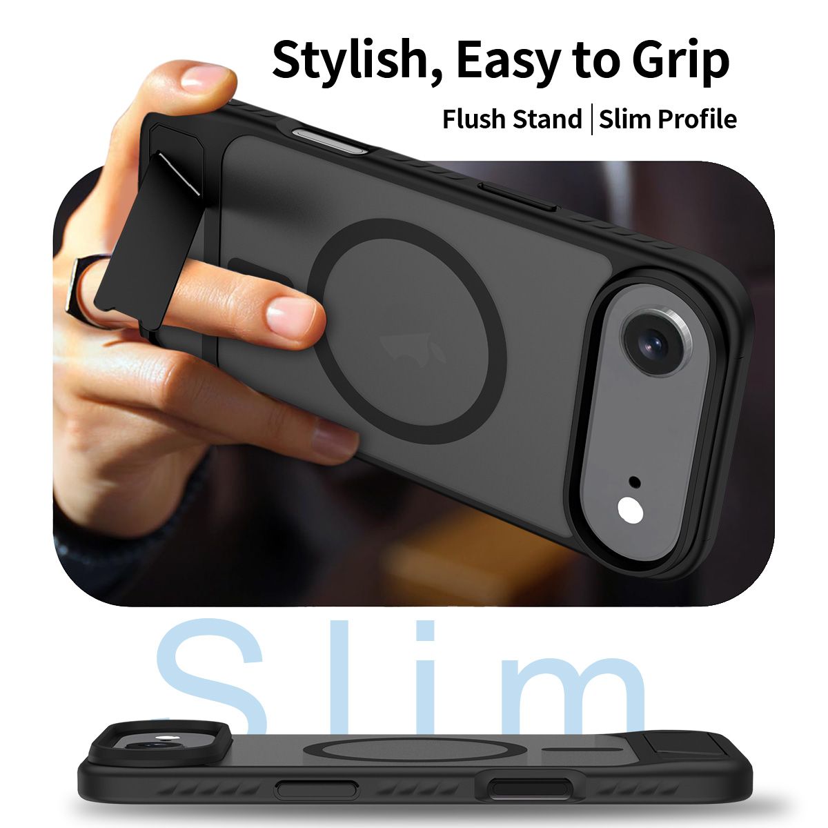 Tilt 45° Frosted Magnetic Stand Case — 71