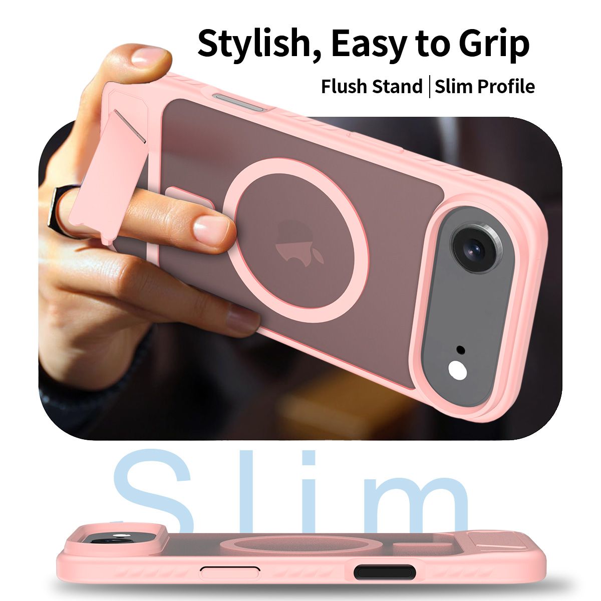 Tilt 45° Frosted Magnetic Stand Case — 80