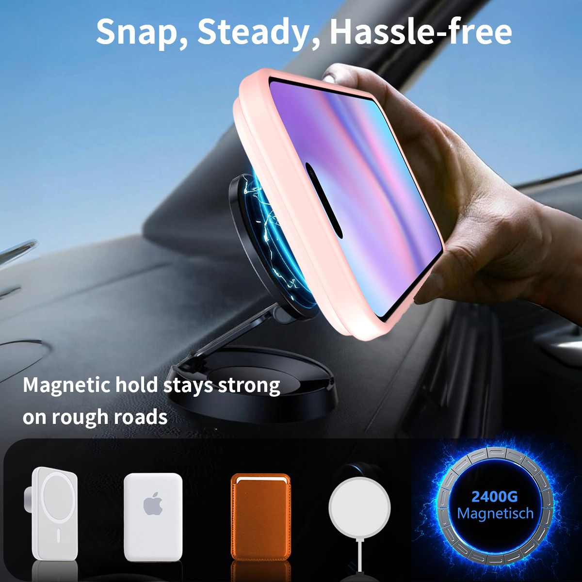 Tilt 45° Frosted Magnetic Stand Case — 83