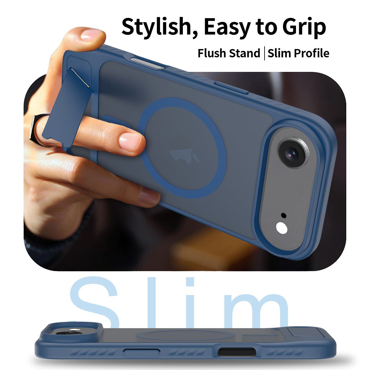Tilt 45° Frosted Magnetic Stand Case — 94