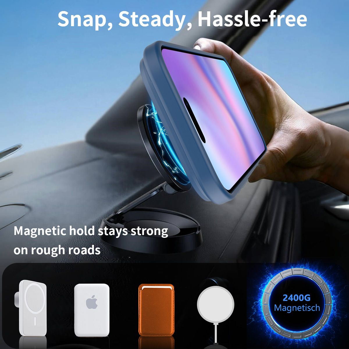 Tilt 45° Frosted Magnetic Stand Case — 97