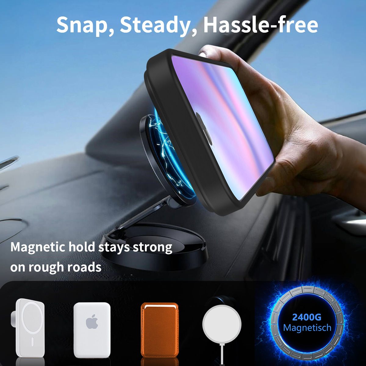 Tilt 45° Frosted Magnetic Stand Case — 117