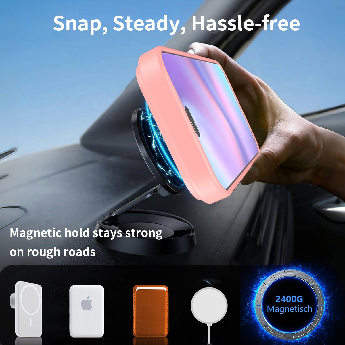 Tilt 45° Frosted Magnetic Stand Case — 126