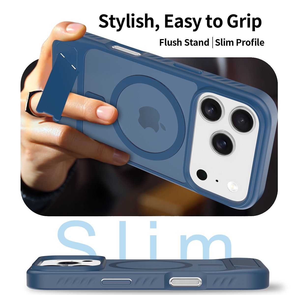 Tilt 45° Frosted Magnetic Stand Case — 137