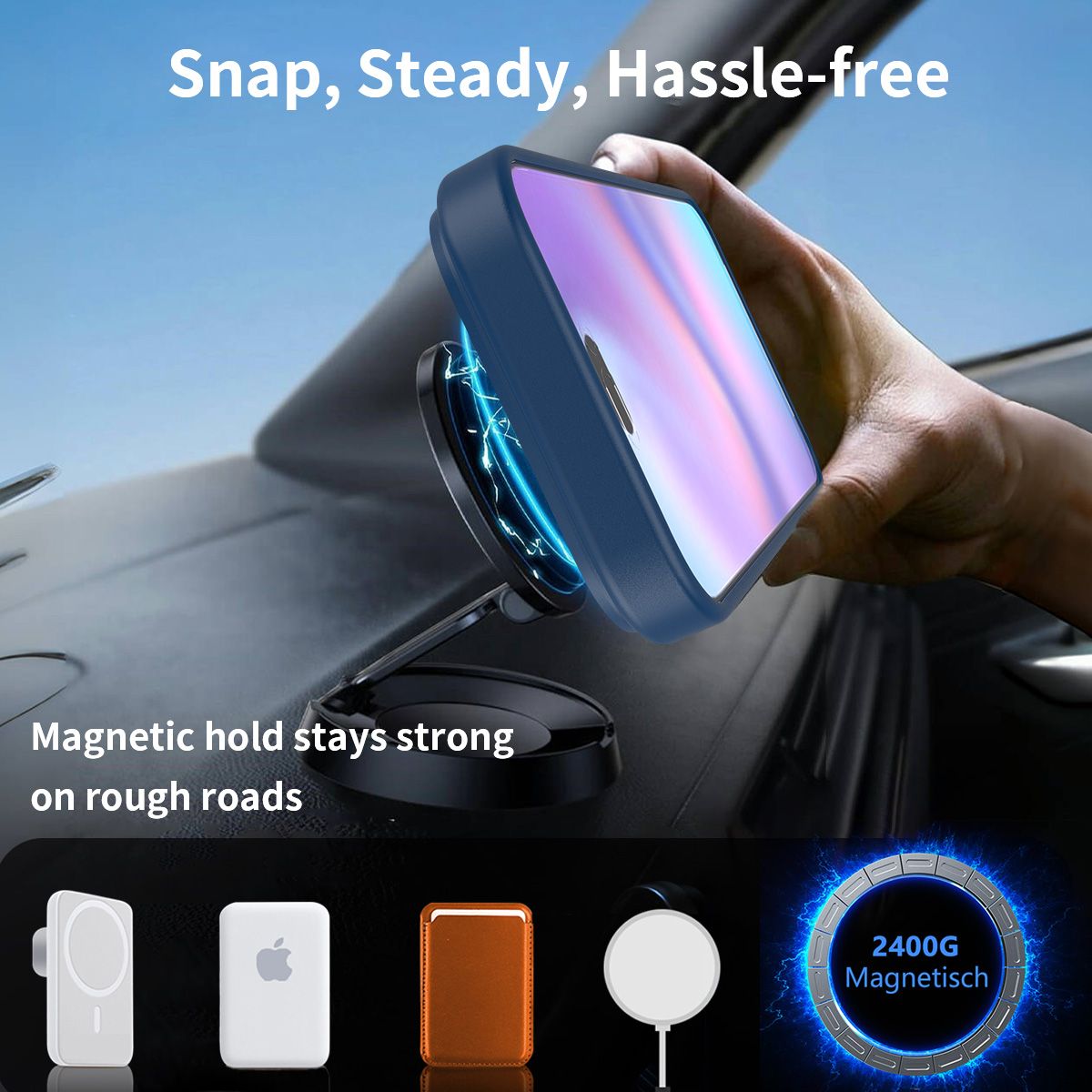 Tilt 45° Frosted Magnetic Stand Case — 140