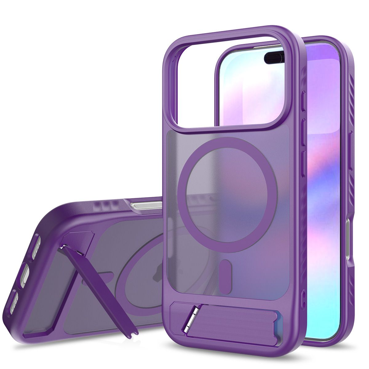 Tilt 45° Frosted Magnetic Stand Case — 141