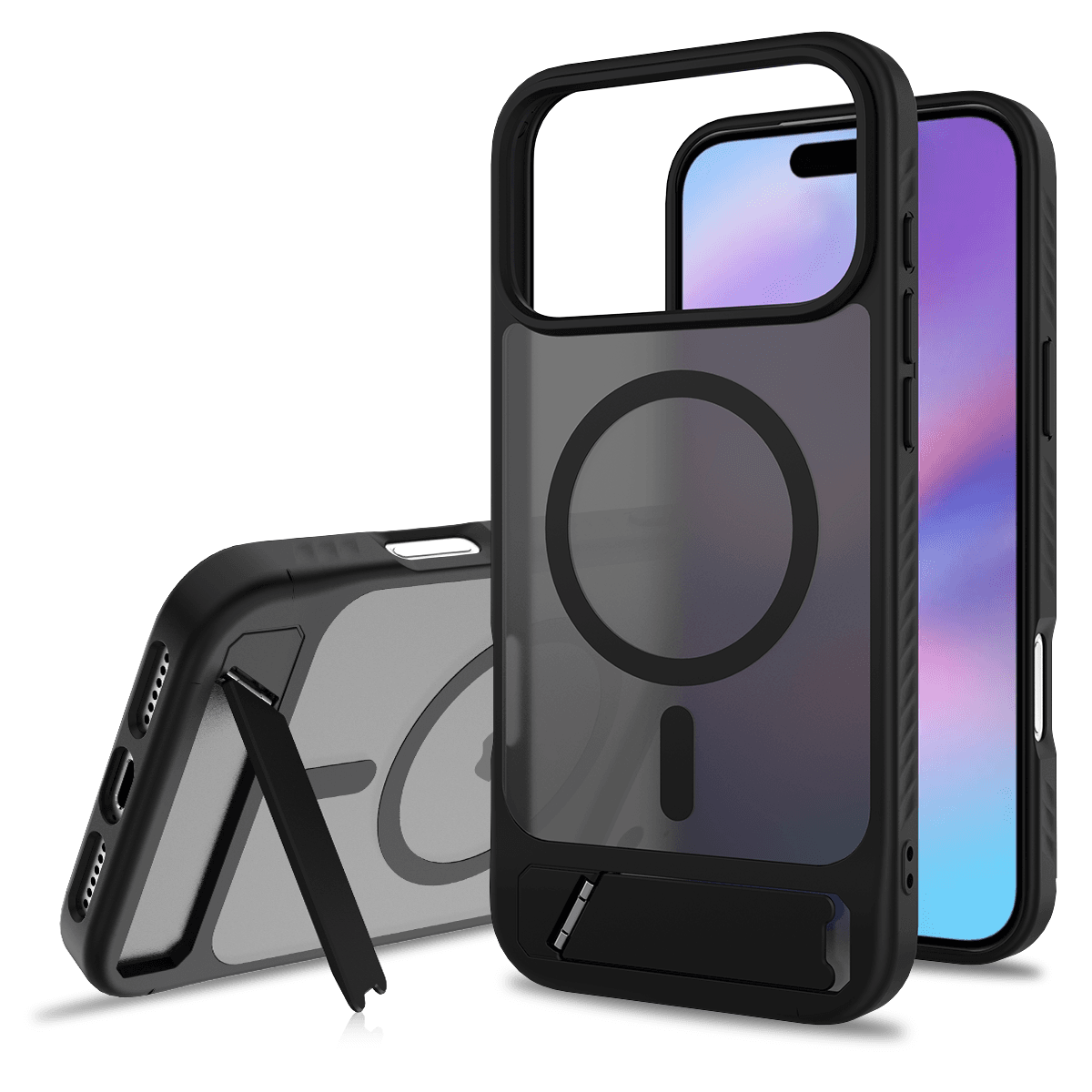 Tilt 45° Frosted Magnetic Stand Case — 156