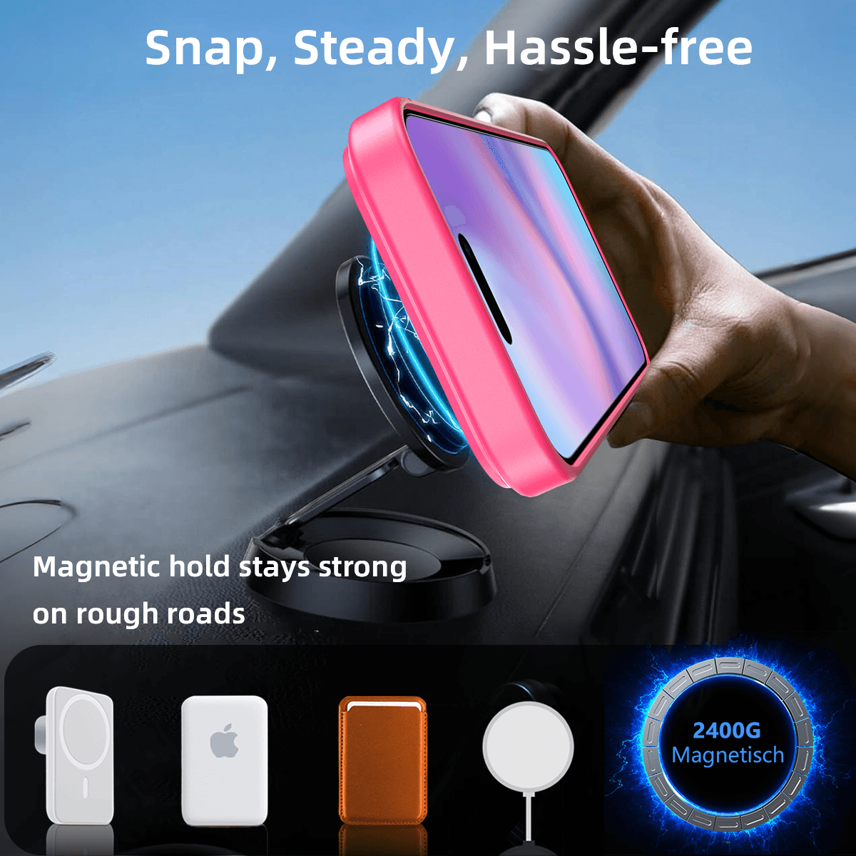 Tilt 45° Frosted Magnetic Stand Case — 178