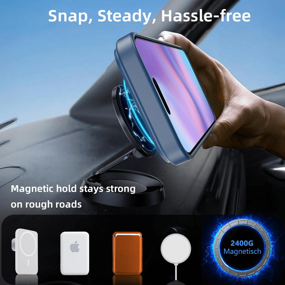 Tilt 45° Frosted Magnetic Stand Case — 185