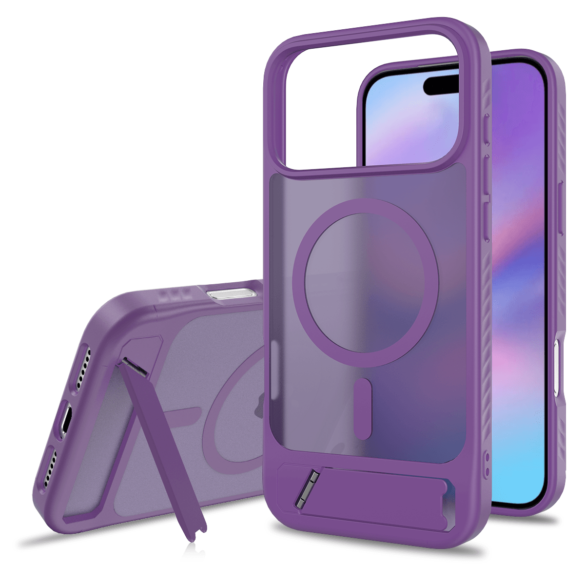 Tilt 45° Frosted Magnetic Stand Case — 186