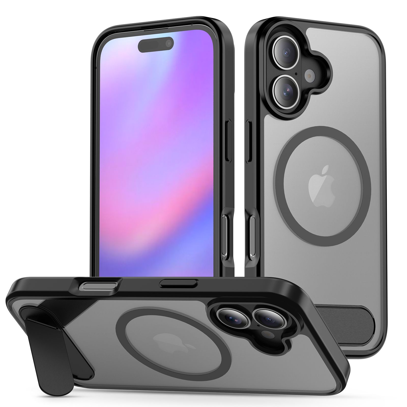 Ridge Magsafe Clear Case with Kickstand — 9